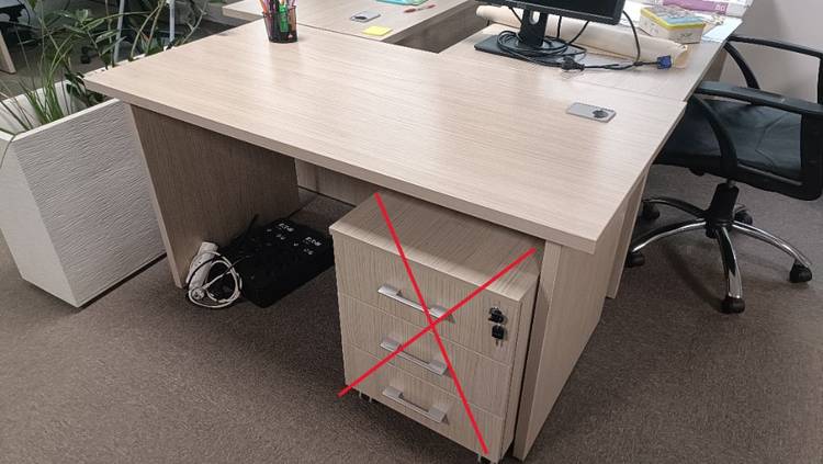 Resource réemploi Bureau fixe simple - 140