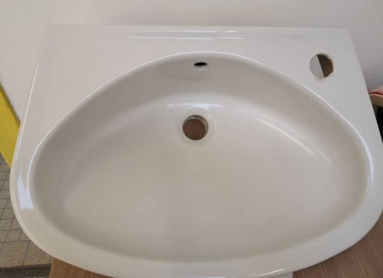 Resource réemploi Lavabo suspendu reconditionné Jacob Delafon