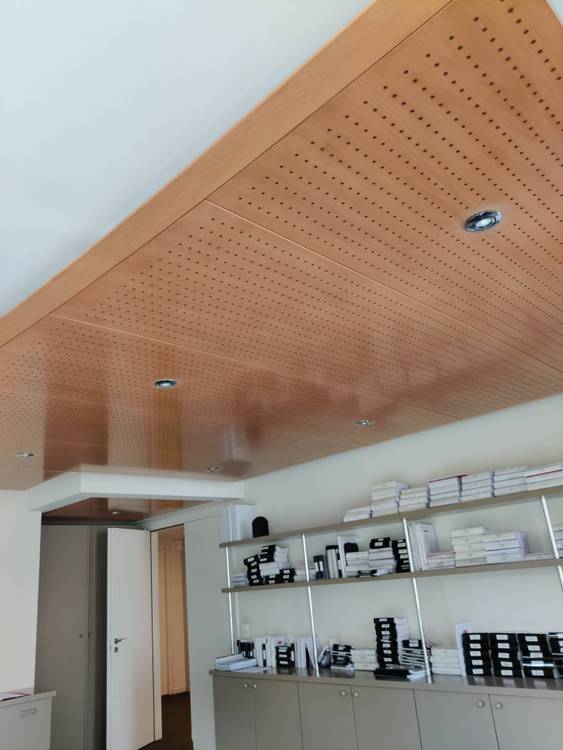Resource réemploi Plafond suspendu bois, Rétro éclairé