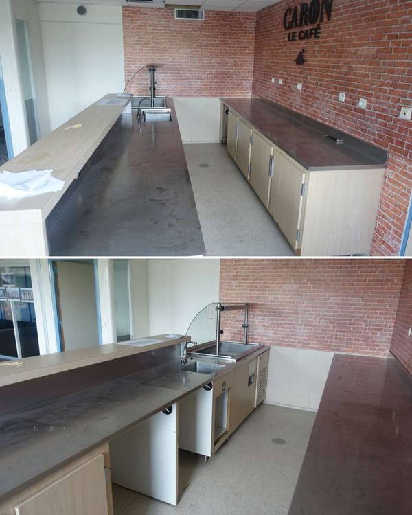 Resource réemploi Table inox de cuisine, Plan de travail inox