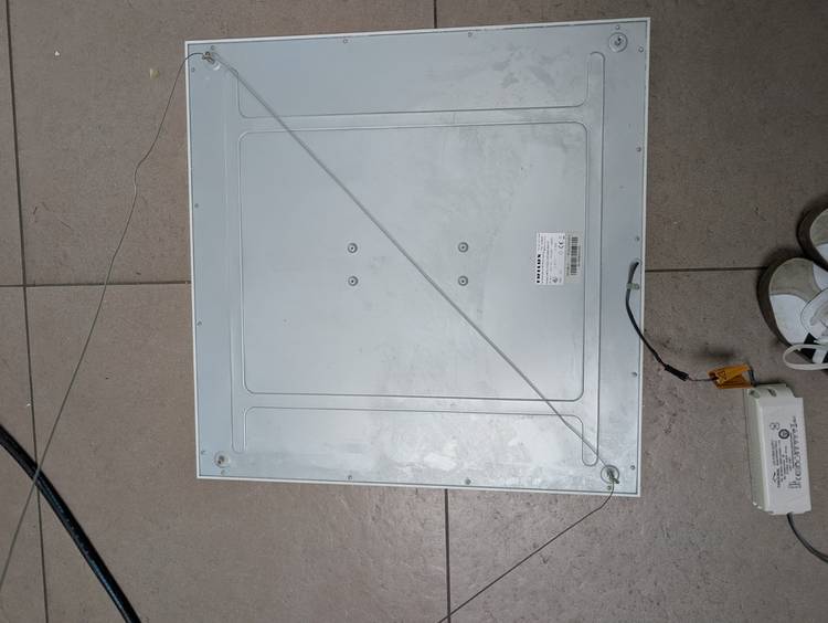 Dalle lumineuse encastrée, Dalle 60*60 LED avec transformateur – vue 3