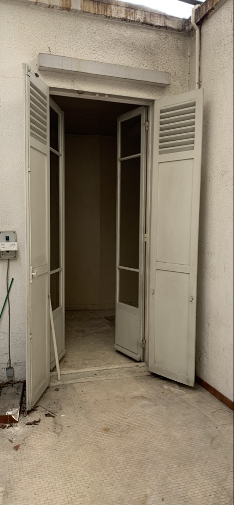 Resource réemploi Porte vitree et volets bois