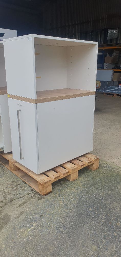 Resource réemploi Caisson ht bureau blanc