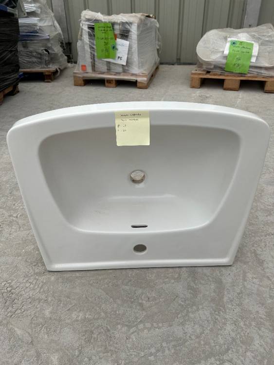 Resource réemploi Lavabo suspendu reconditionné sans marque