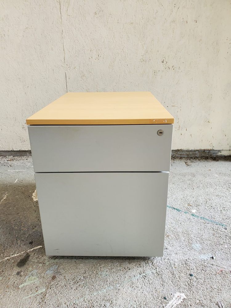 Resource réemploi Caisson Steelcase top bois