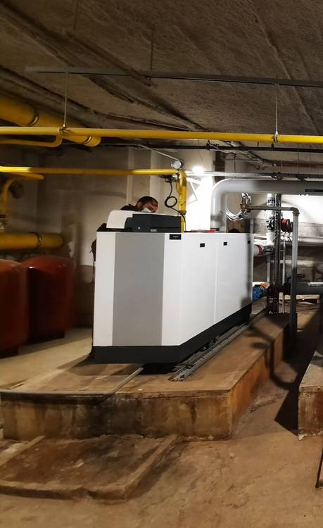 Resource réemploi Chaudière à condensation – GAZ, au sol De Dietrich ou équivalent 