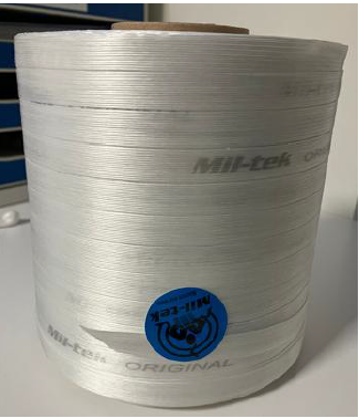 Resource réemploi Bobine de cerclage, Bobines de cerclage Polyester 15 brins résistance à la rupture 380 kp