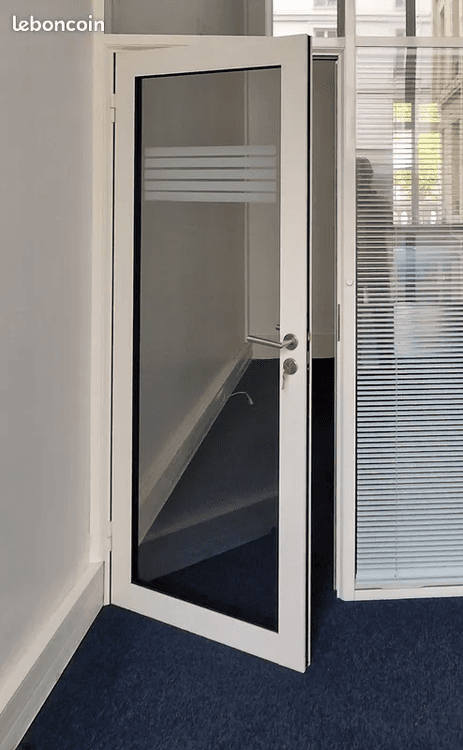 Resource réemploi Porte vitrée avec bâti H210