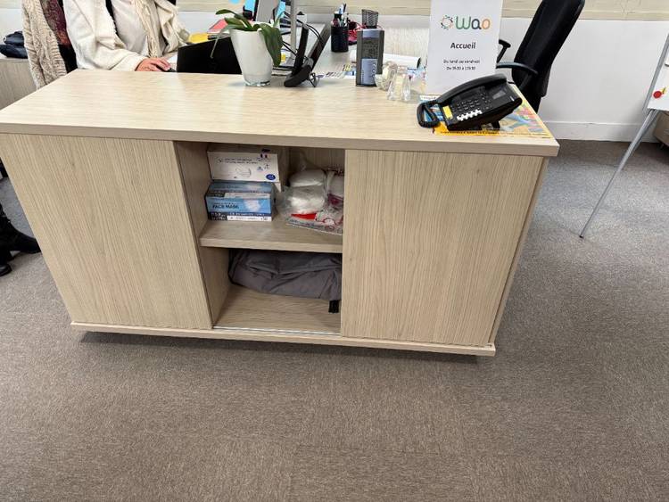 Resource réemploi Bibliothèque portes coulissantes