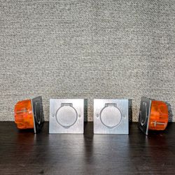 Prise de sol inox étanche IP44 à clapet avec boite à encastrer 