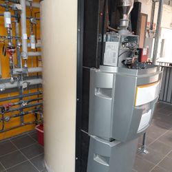 Chaudière individuelle à condensation - GAZ, Avec ballon combiné solaire de 1m3