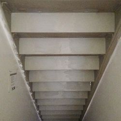 Escalier droit
