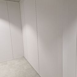 Cloison amovible pleine tout hauteur (placo)