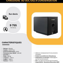 Resource réemploi Chaudière, au sol Atlantic LRNTP Plus ou équivalent