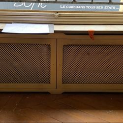 Meuble cache radiateur 2 u
