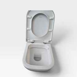 Wc suspendu, Sans bride 