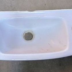 Lave-main, céramique