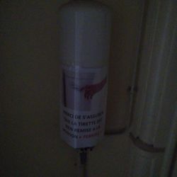 Réservoir chasse d'eau