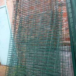 Clôture, treillis soudé