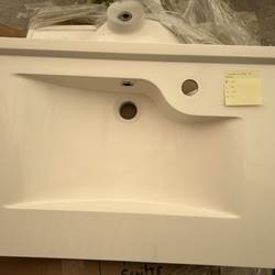 Vasque à poser en résine reconditionné sans marque