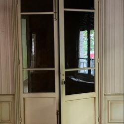 Porte intérieure vitrée