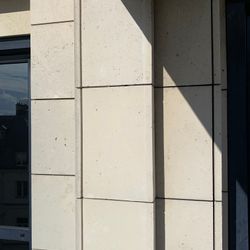 Pierre calcaire de façade