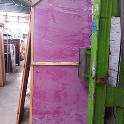 Bloc-porte, bois