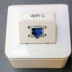 Prise courant faible, RJ45 saillie