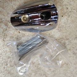 Support douchette chromé