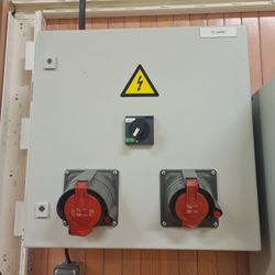 Coffret de chantier triphasé