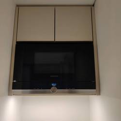 Meuble haut, Avec espace micro ondes 