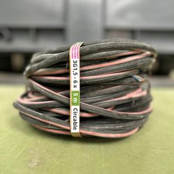 Câble U1000 R2V - 3G1,5 mm² - longueur 30 ml- 6 câbles de 5ml -Circable