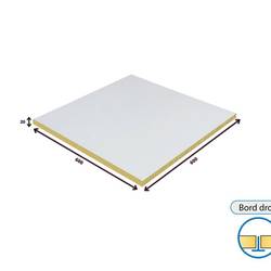 Plafond suspendu, Dalles 60x60 laine minérale