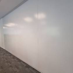 Cloisons vitrées dépolies H220