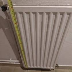 Radiateur à eau acier plat - diverses dimensions