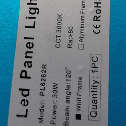 Resource réemploi Dalle Luminaire LED fine