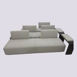 Ensemble de 3 canapés modulaires + 2 banquettes individuelles
