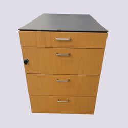 Caisson de bureau roulant - Gris Modèle A