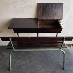 Bureau écolier deux places, x