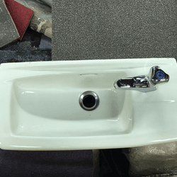 Resource réemploi Lave-mains GEBERIT Linéa compact
