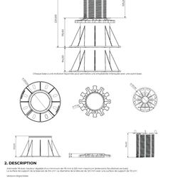 Resource réemploi Pieds de plancher flottants / Plot pour dalle Arkimede 115