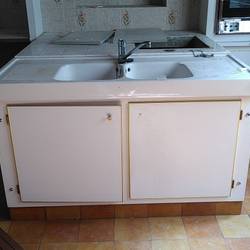 Meuble bas évier intégré