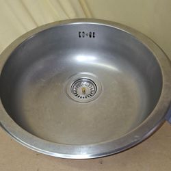 Evier, Rond à encastrer