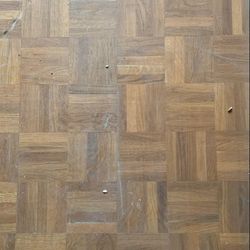 Parquet bois carré