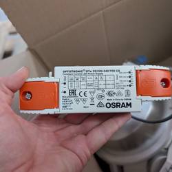 Resource réemploi Plafonnier, Plafonnier LED avec transformateur 