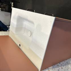 Resource réemploi EZY - Vasque simple reniew, plastique recyclé, EZY - Vasque simple reniew, plastique recyclé