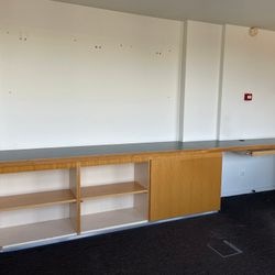 Meuble intégré, 3 tiroirs+2 placards